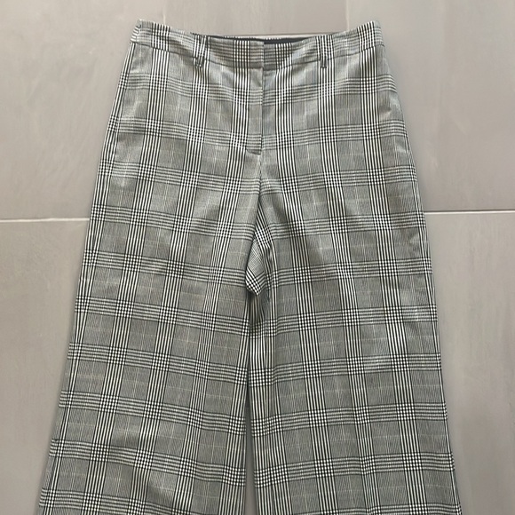 Lafayette 148 Dalton houndstooth wide leg pants - Picture 5 of 16